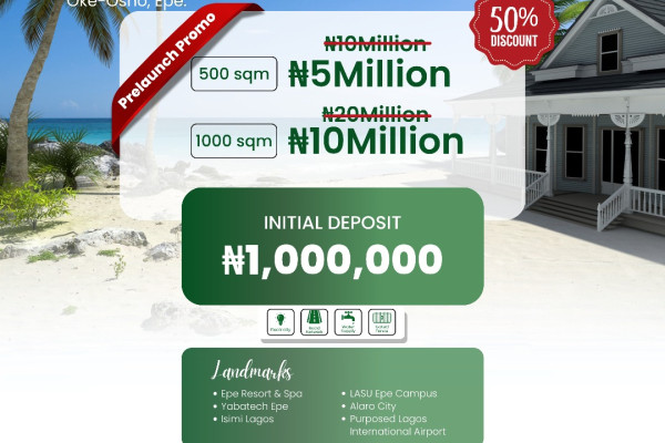 Lagoon Palm Oke_Osho ,Epe, Lagos